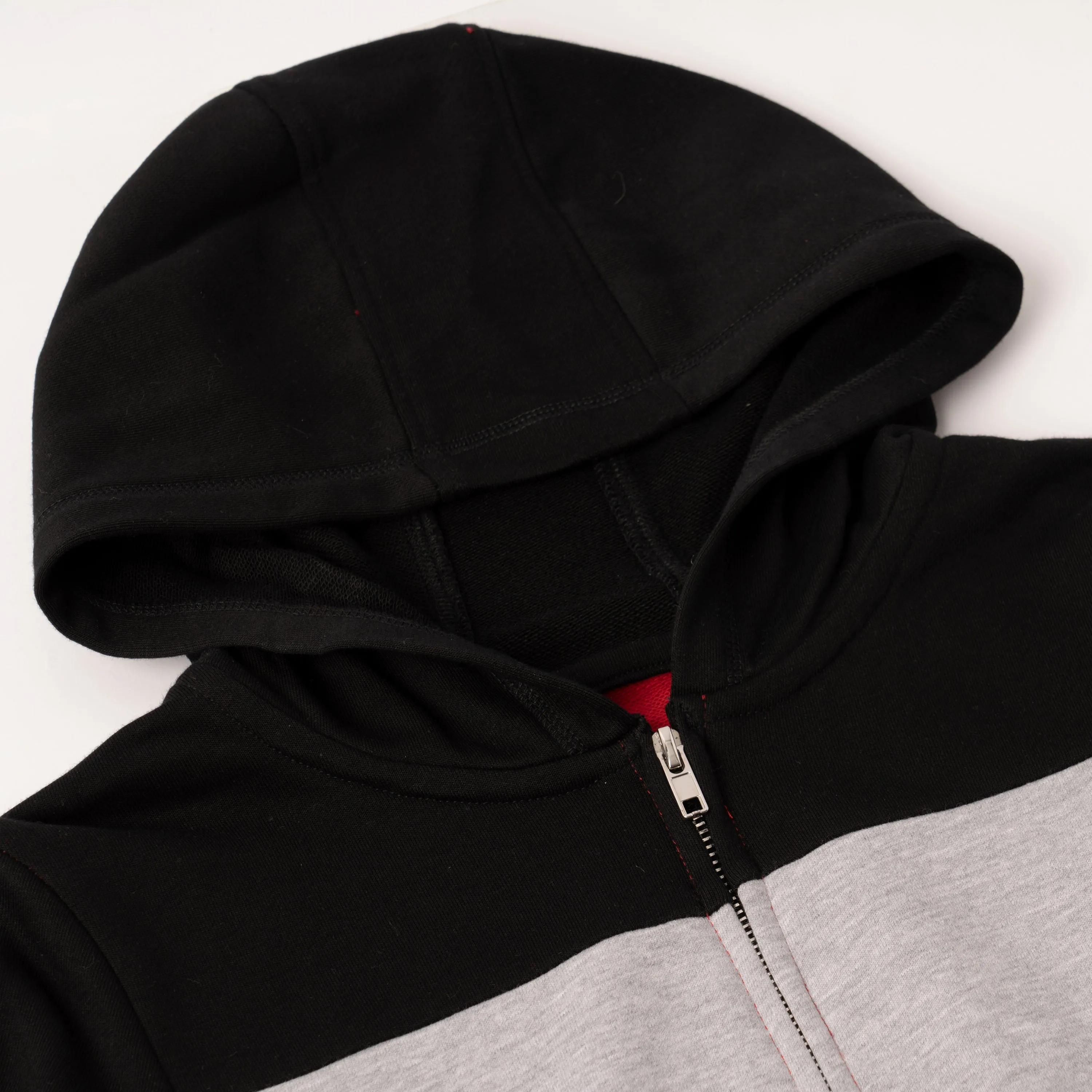 Colorblock Zip Hoodie