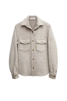 Cottage Coat - Plaid Oatmeal