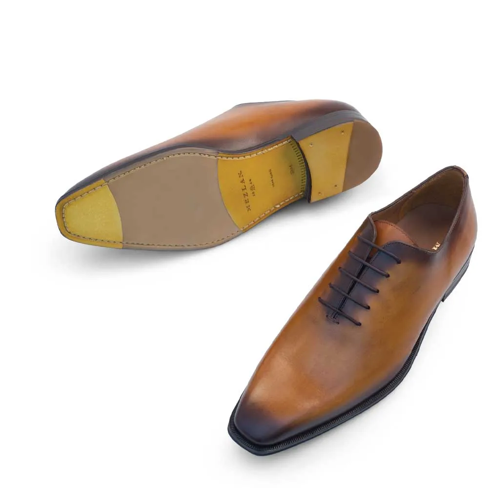 Cyrus Cognac Oxford Shoe