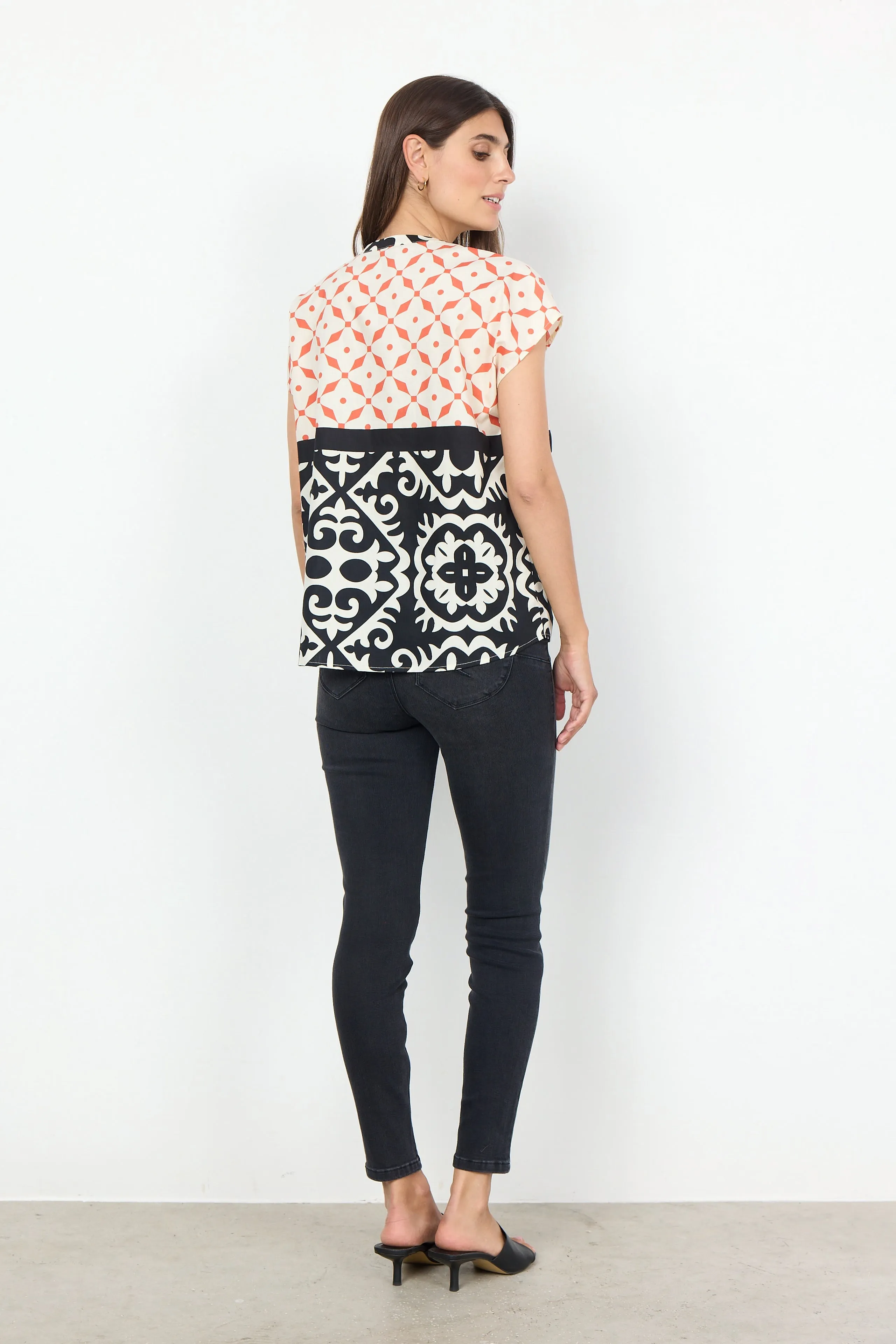 Dinna Print Top - Soya Concept 40567