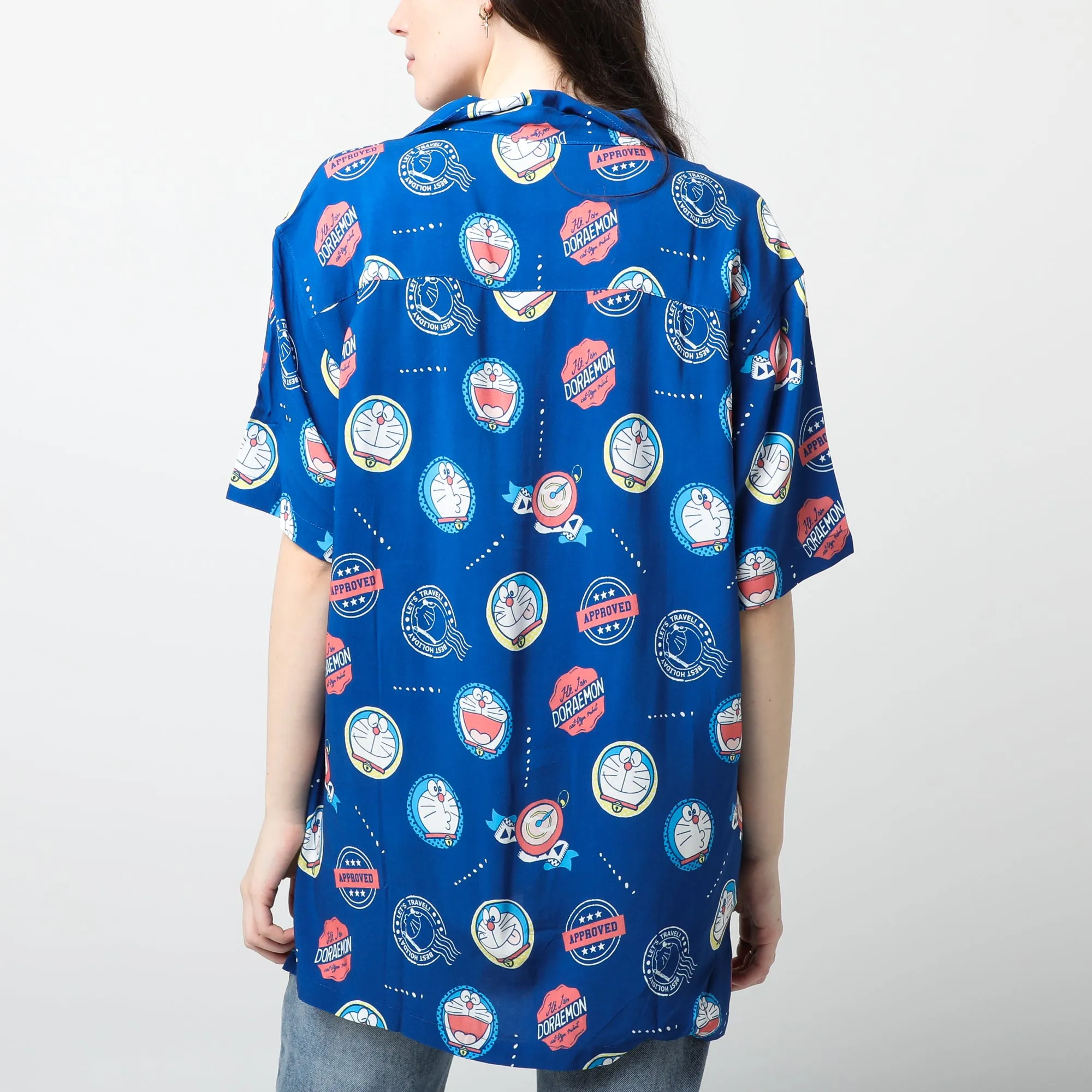 Doraemon Shirt - Button-Down Style