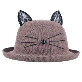 Drag Hat Kitten (Brown)