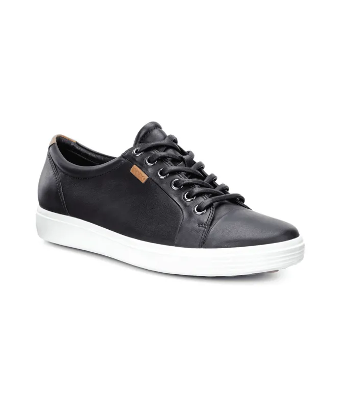 ECCO Ladies Soft 7 Sneaker | Black