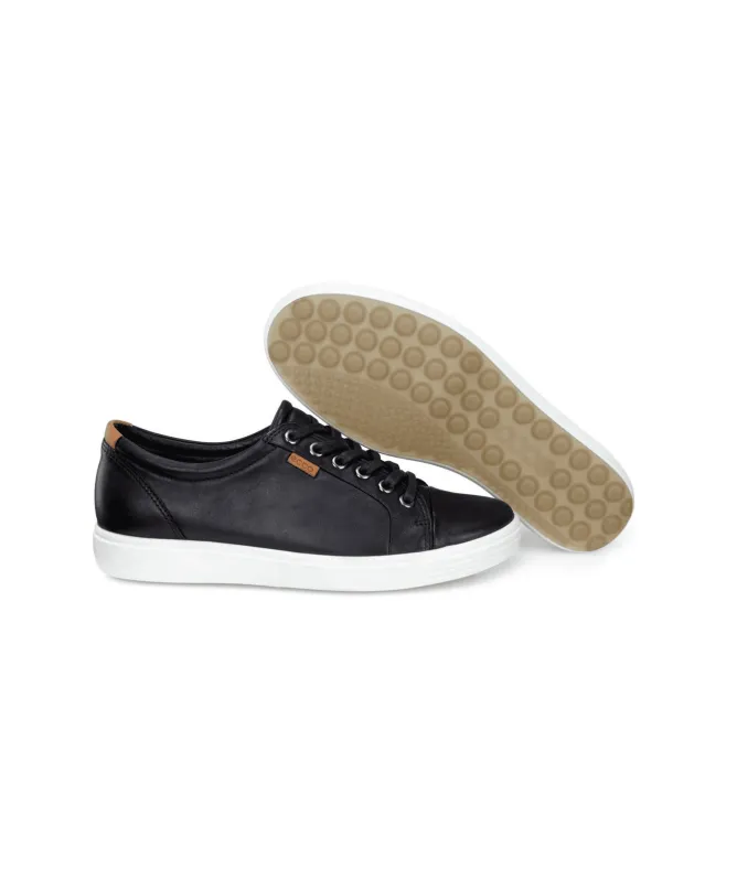 ECCO Ladies Soft 7 Sneaker | Black