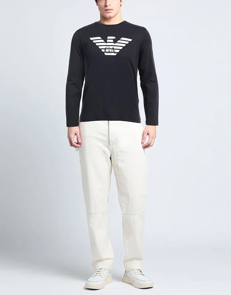 Emporio Armani Long Sleeve T-Shirt with Logo