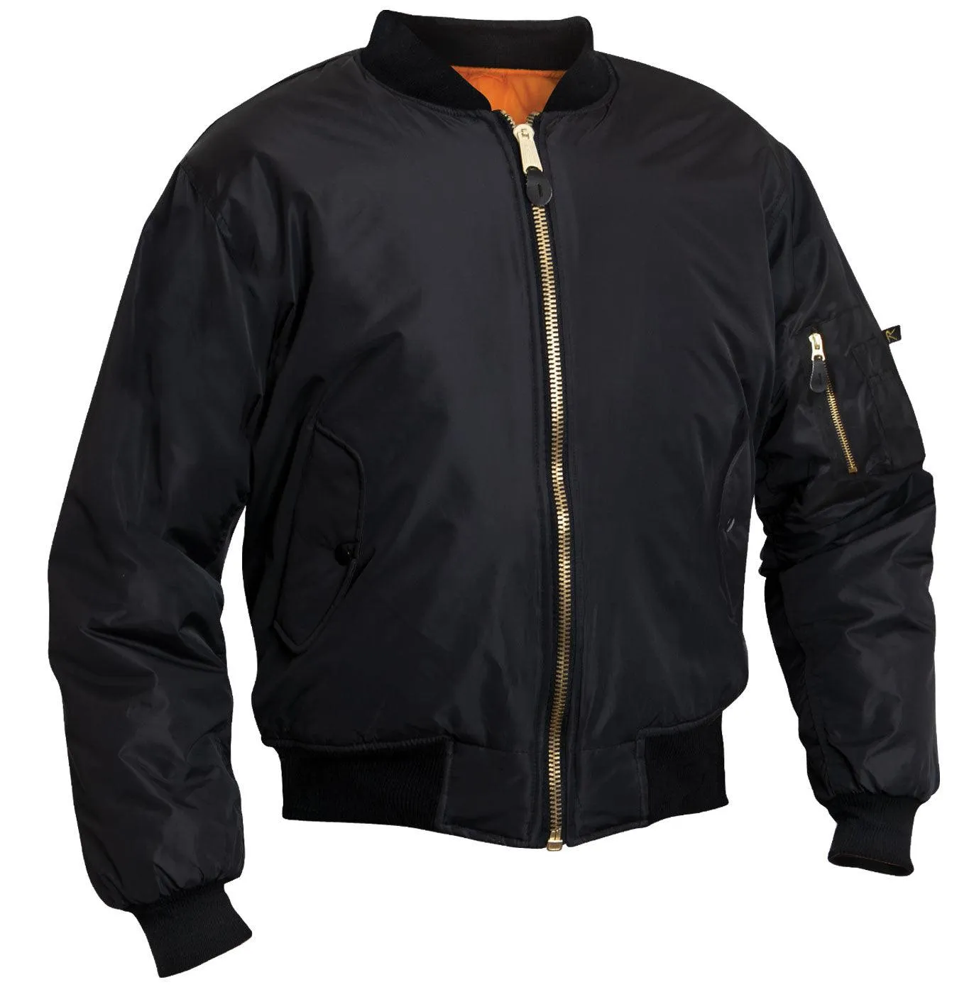 Enhanced Nylon MA-1 Flight Jacket