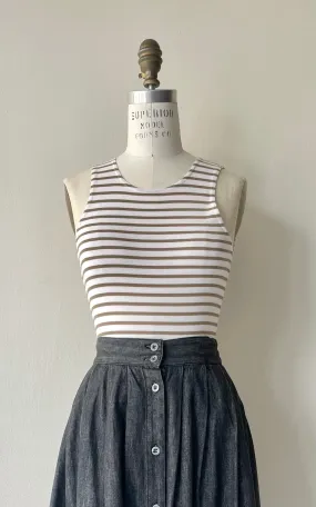 Esprit Vintage Striped Tank | Retro 1980s