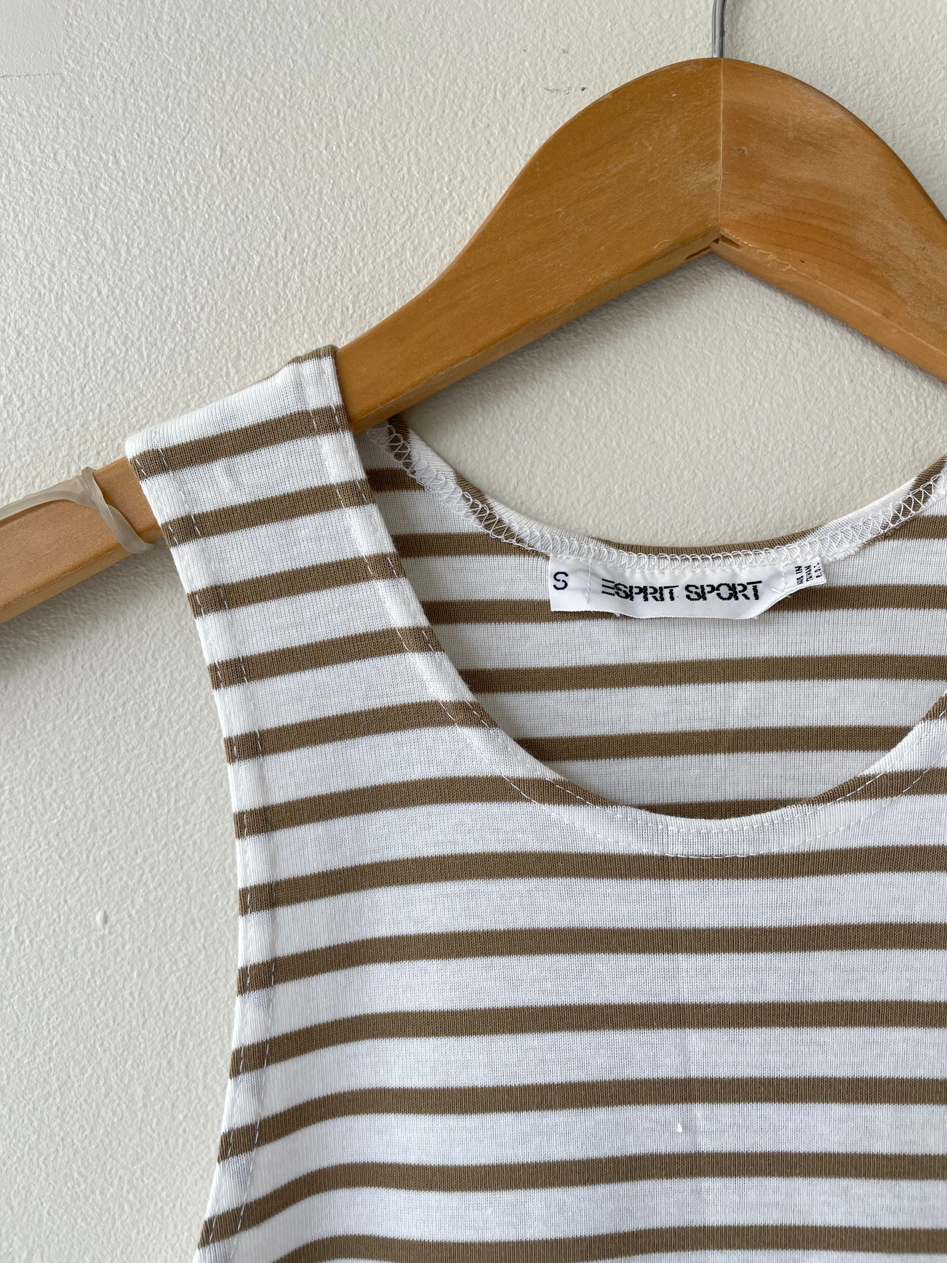 Esprit Vintage Striped Tank | Retro 1980s