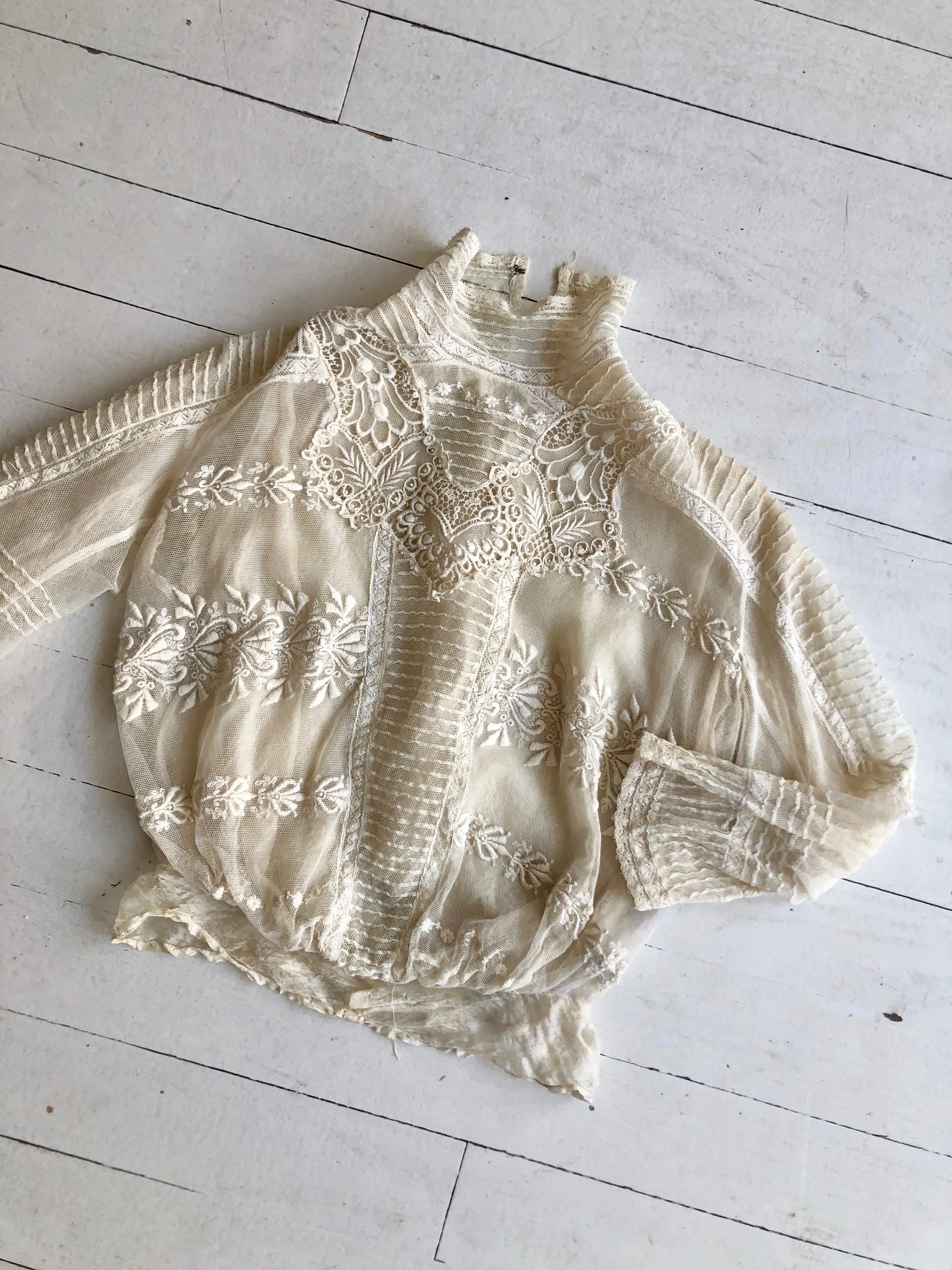 Evangeline Antique Edwardian Blouse