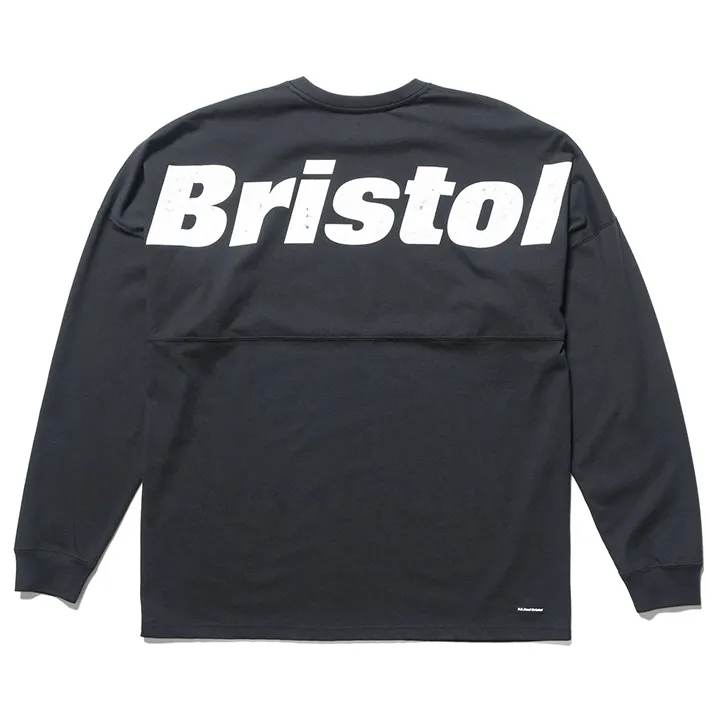 FC Real Bristol Long Sleeve Cotton T-shirt with Logo