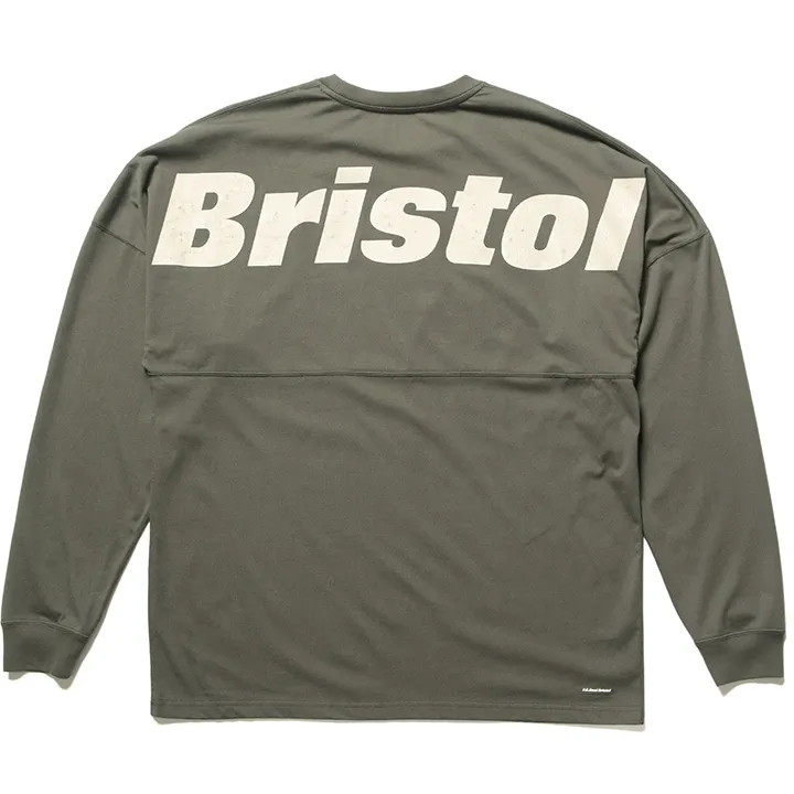 FC Real Bristol Long Sleeve Cotton T-shirt with Logo