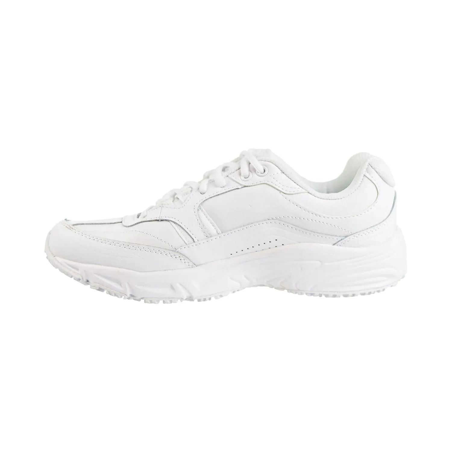 Fila White Slip Resistant Shoes for Men with Memory Technology