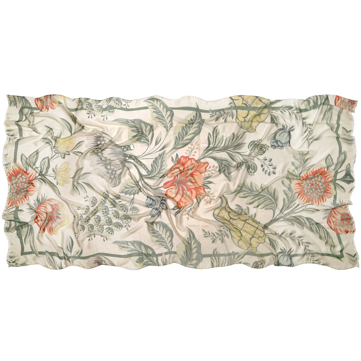 Floral Modal Scarf