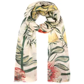 Floral Modal Scarf