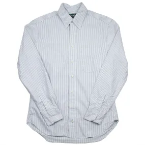 Gitman Vintage Grey Stripe Oxford Shirt