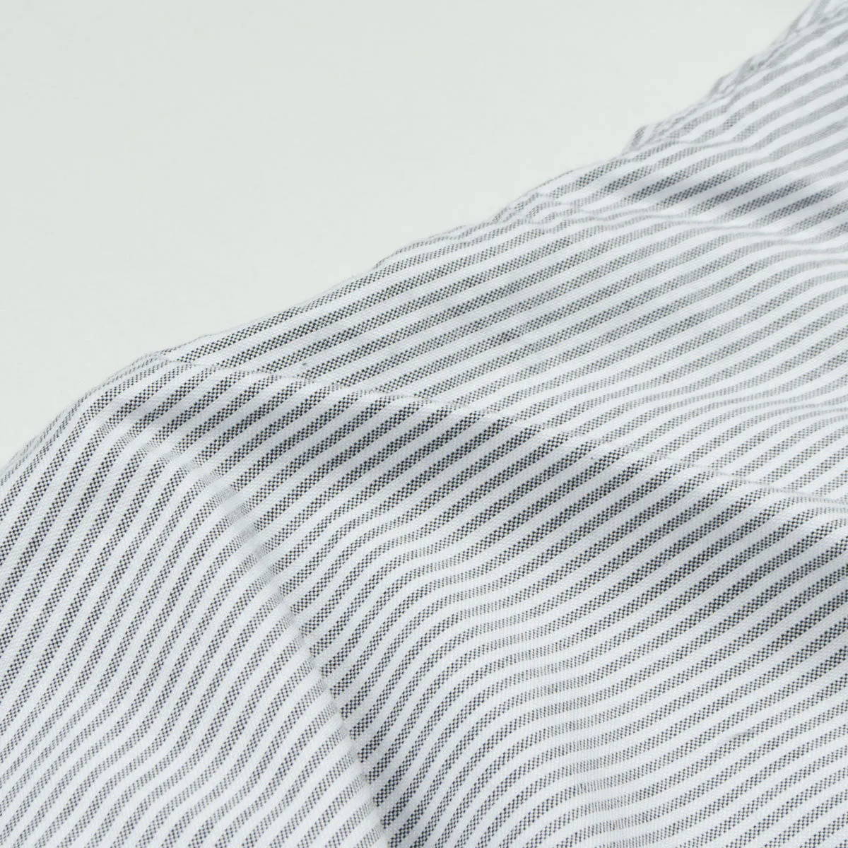 Gitman Vintage Grey Stripe Oxford Shirt