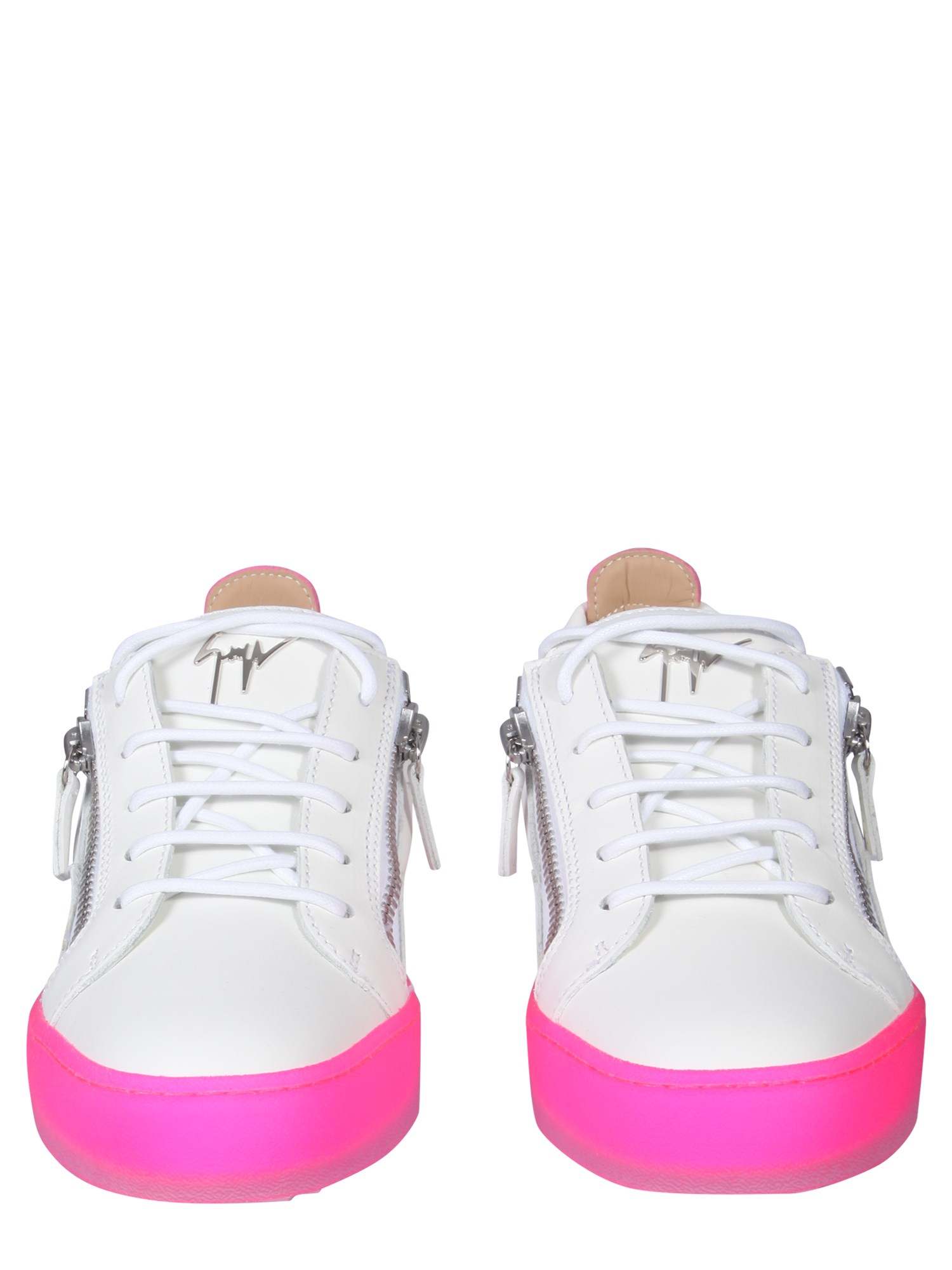 Giuseppe Zanotti May London Leather Sneakers