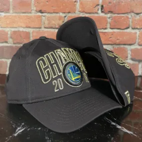 Golden State Warriors 2018 NBA Champions Grey Baseball Cap - OSFM