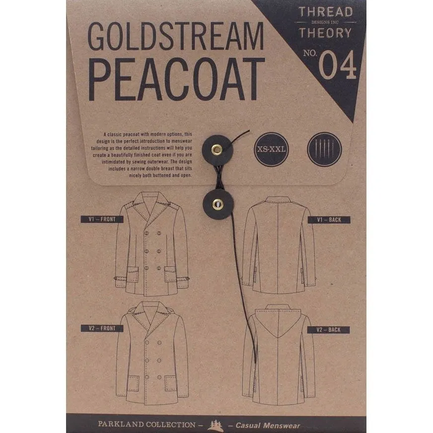 Goldstream Peacoat Thread Theory Designs Sewing Pattern