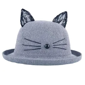 Gray Drag Kitten Hat - Shop Hat for Drag Kittens