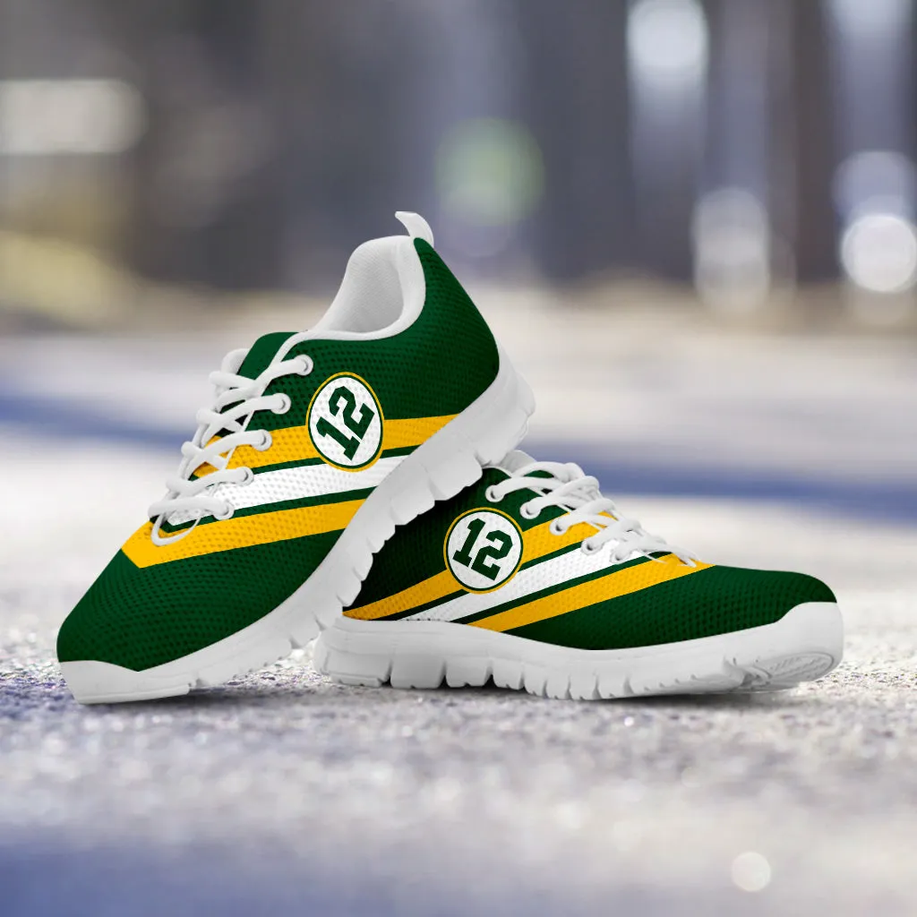 Green Bay Running Shoes White