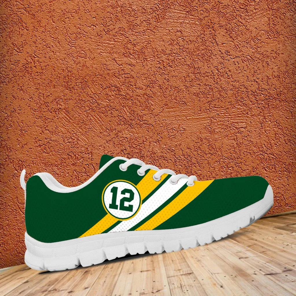 Green Bay Running Shoes White