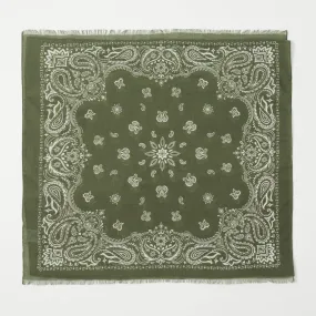 Hartford Bandana Scarf - Olive