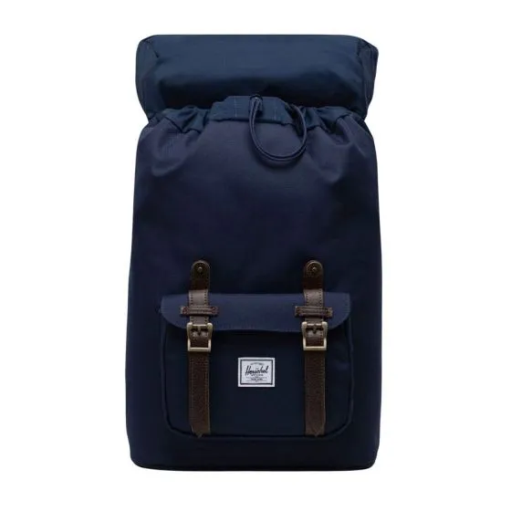 Herschel Herschel Little America Mid-Volume Peacoat / Chicory Coffee Backpack