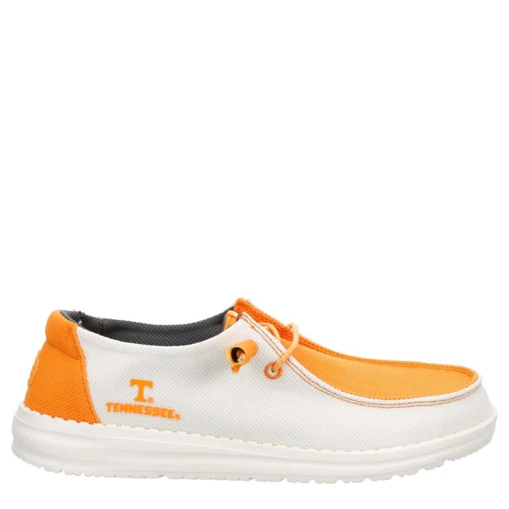 HEYDUDE  WOMENS WENDY TENNESSEE VOLS SLIP ON SNEAKER