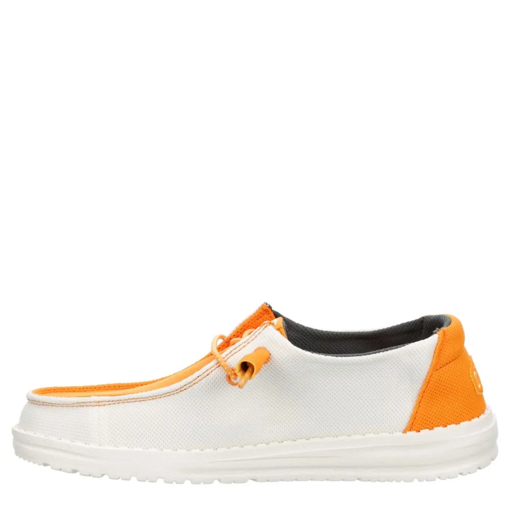 HEYDUDE  WOMENS WENDY TENNESSEE VOLS SLIP ON SNEAKER