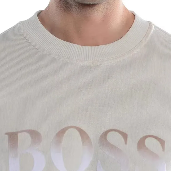 Hugo Boss Long Sleeves Cotton Long Sleeve T-shirt with Logo