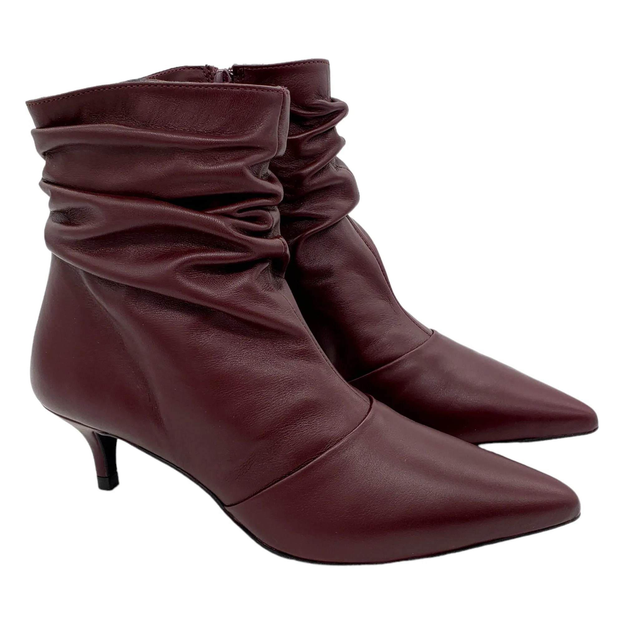 Hush Burgundy Audley Boots