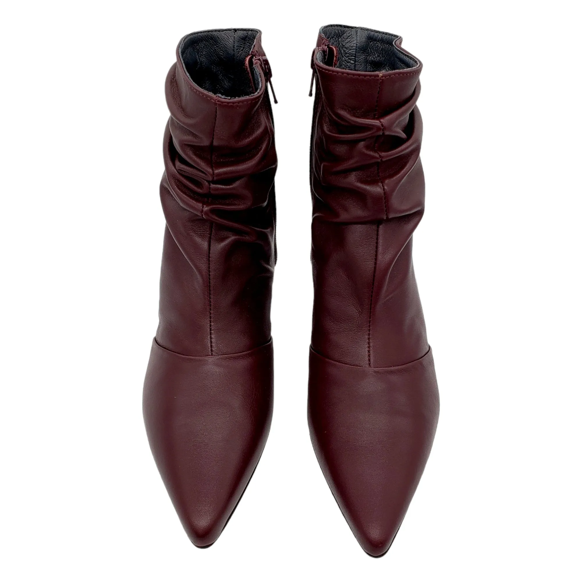 Hush Burgundy Audley Boots