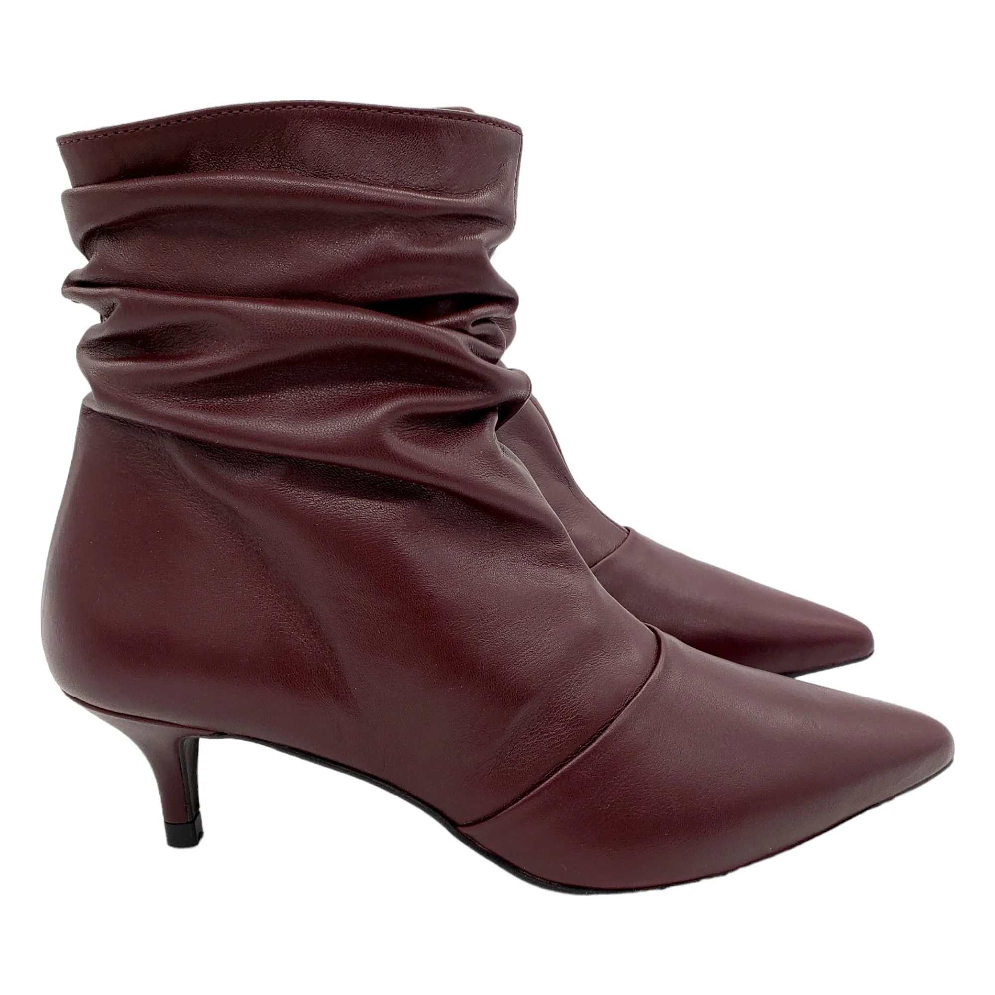 Hush Burgundy Audley Boots