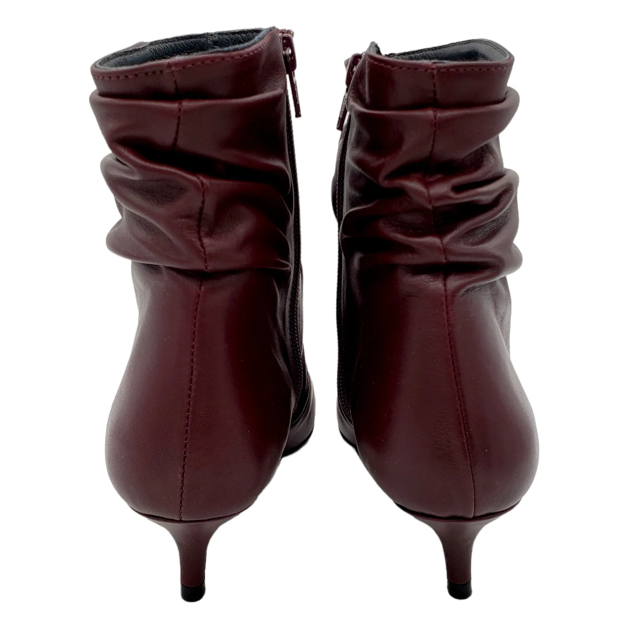 Hush Burgundy Audley Boots