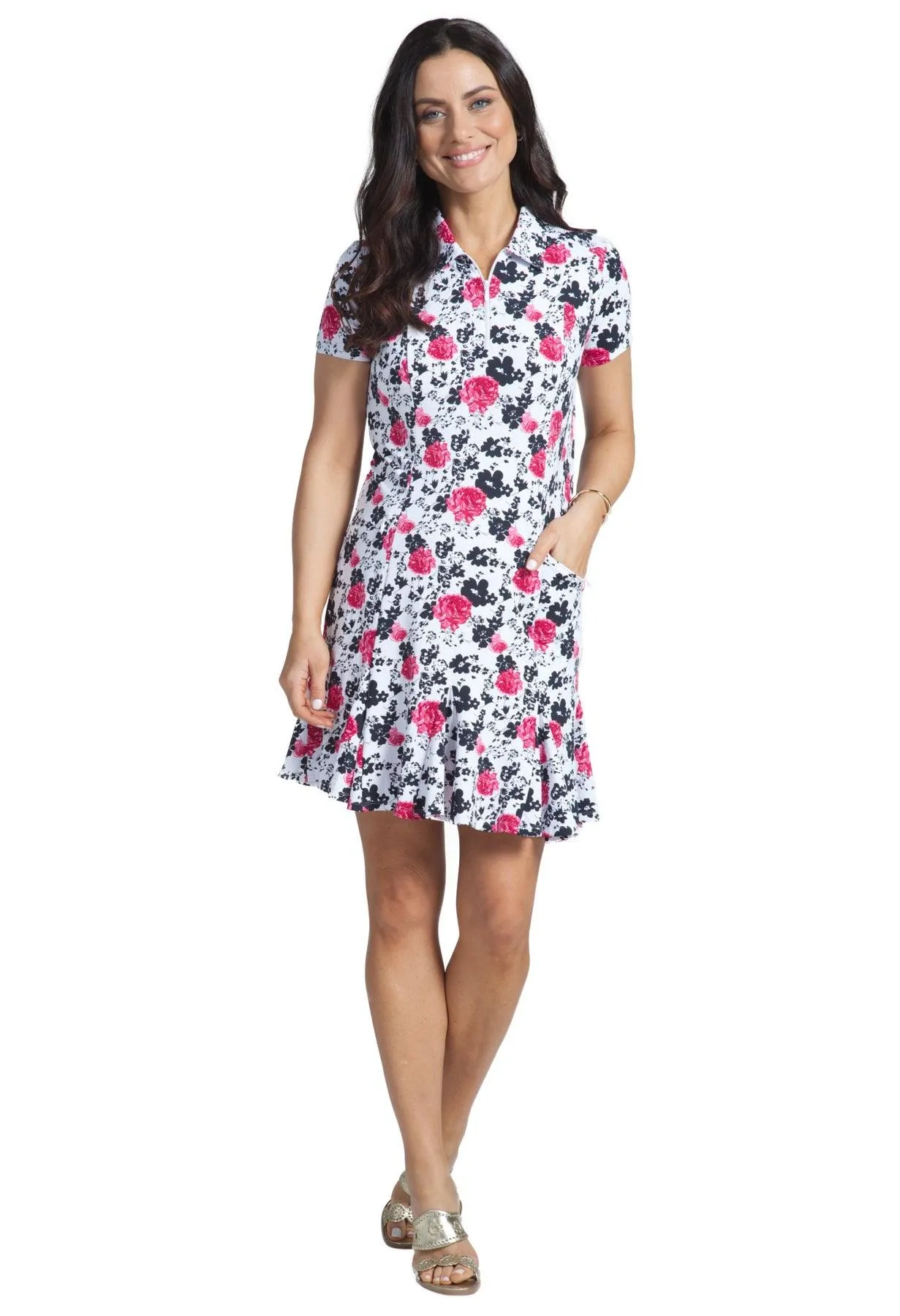 Ibkül Xenia Print Dress 69377