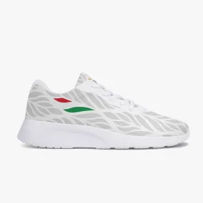 Italian White Women's Running Mesh Shoes