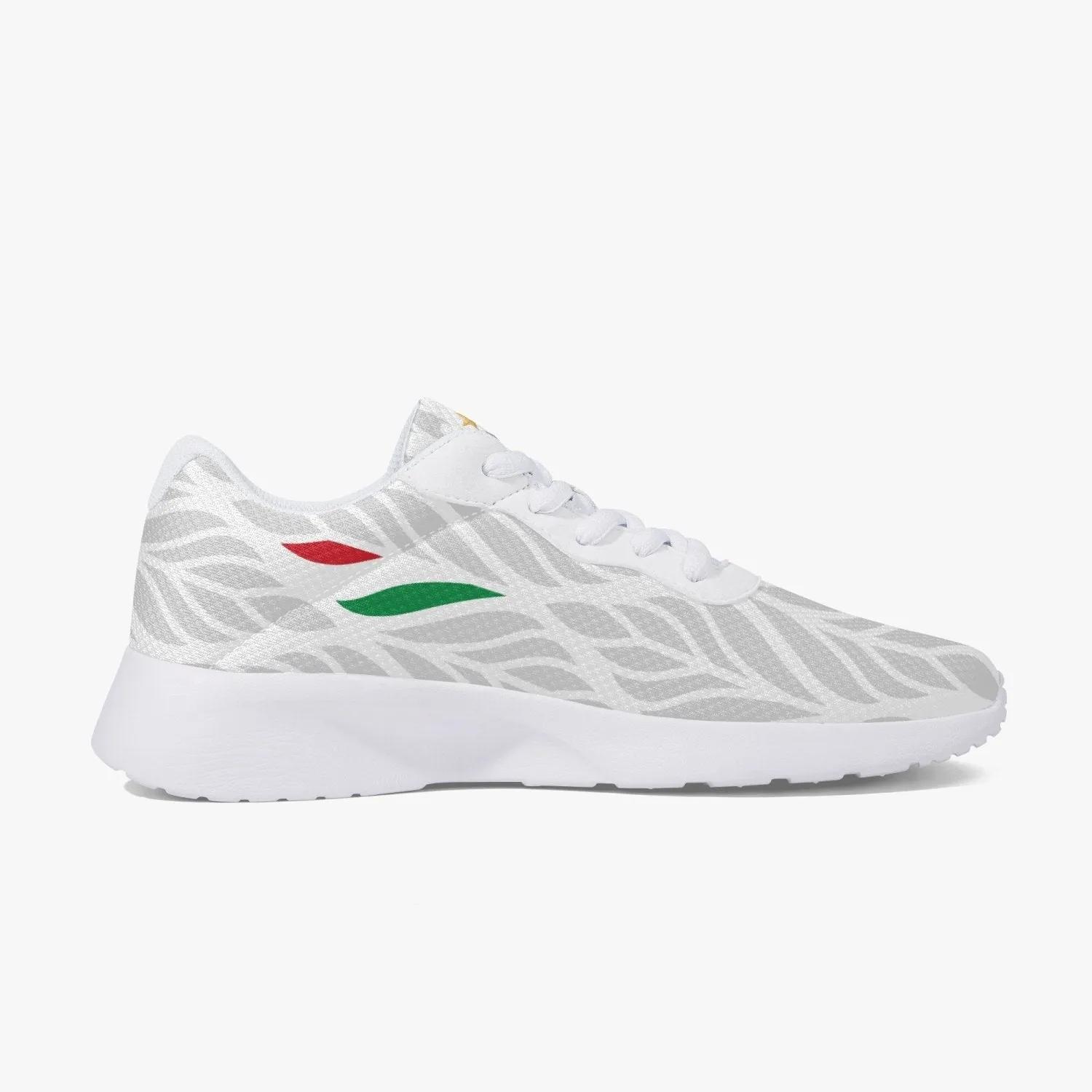 Italian White Women's Running Mesh Shoes