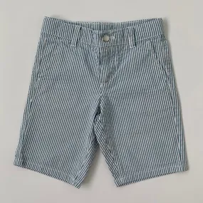 Jacadi Boys Blue and White Seersucker Shorts, Size 4