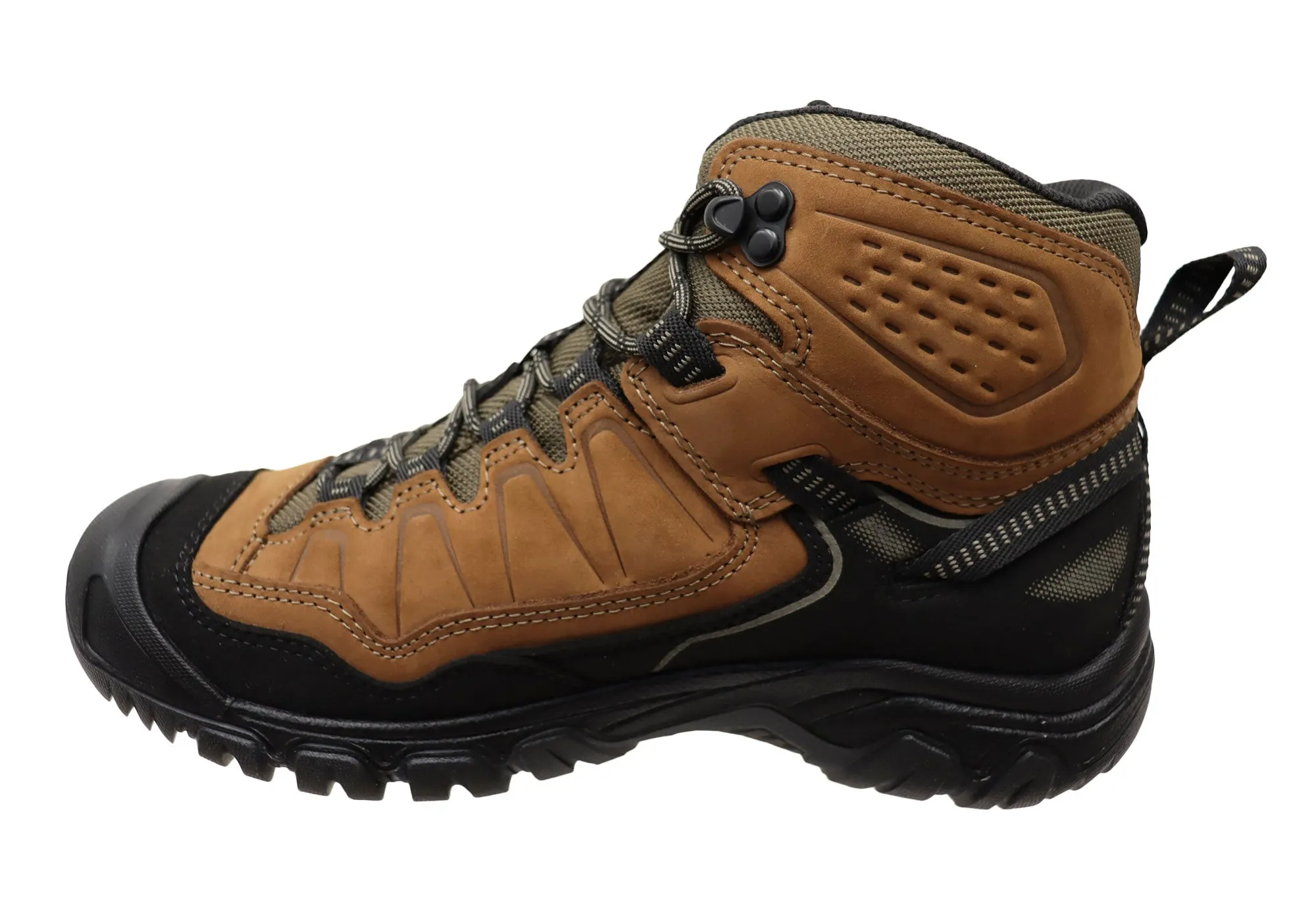 Keen Mens Targhee IV Mid Waterproof Wide Fit Hiking Boots