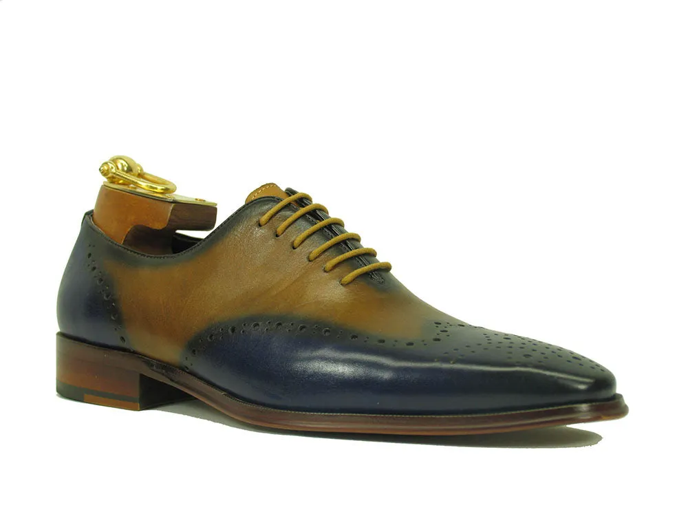 KS261-01 Carrucci Leather Oxford Shoe