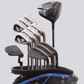 Lazrus Golf 13 pc Set - Driver, 3 Wedges Set, Irons (4-PW), Putter & Bag (optional)