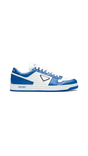 Leather Sneakers Blue White