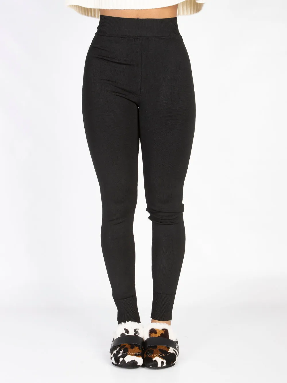 Leggings in maglia stretch