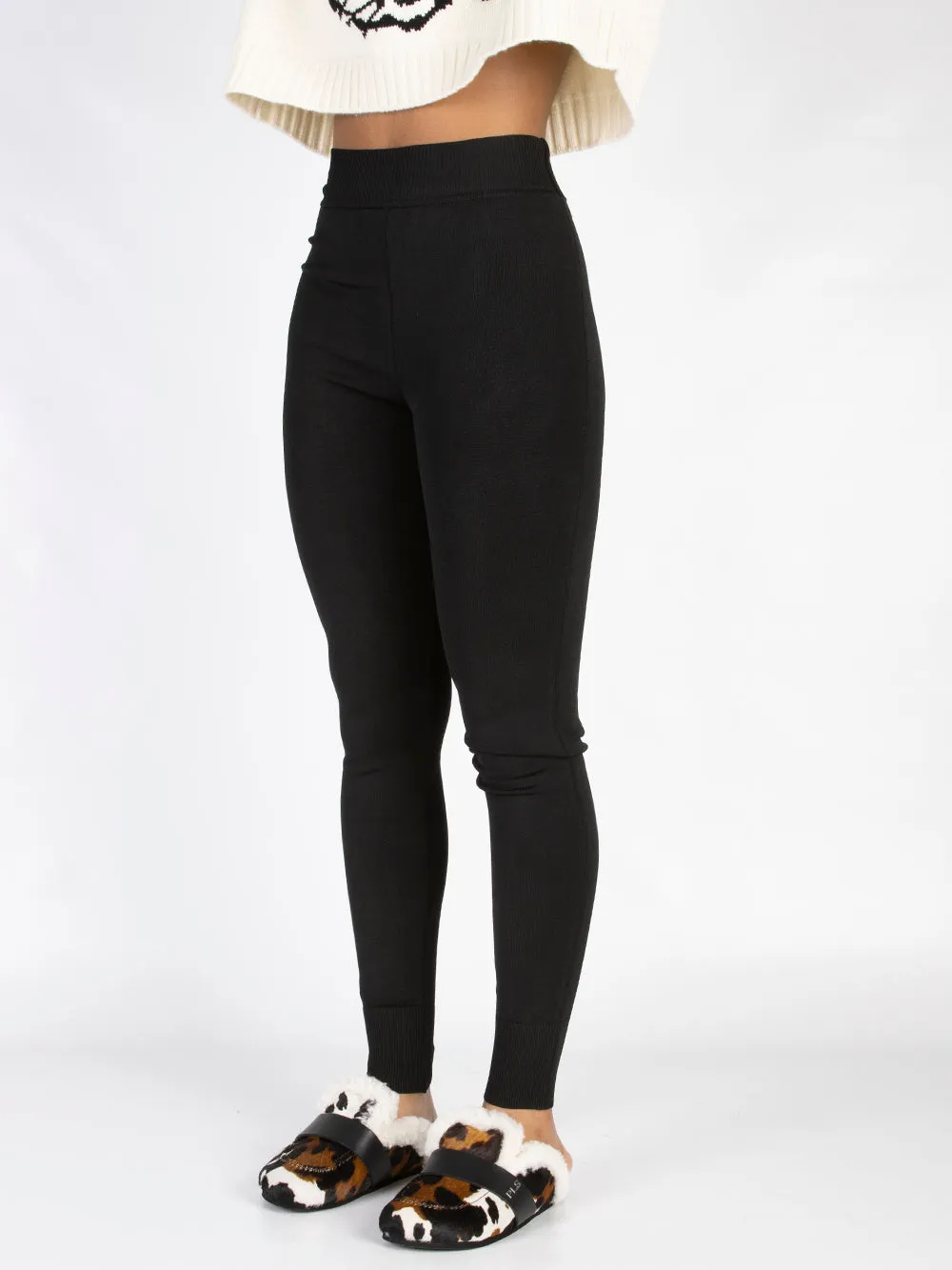 Leggings in maglia stretch