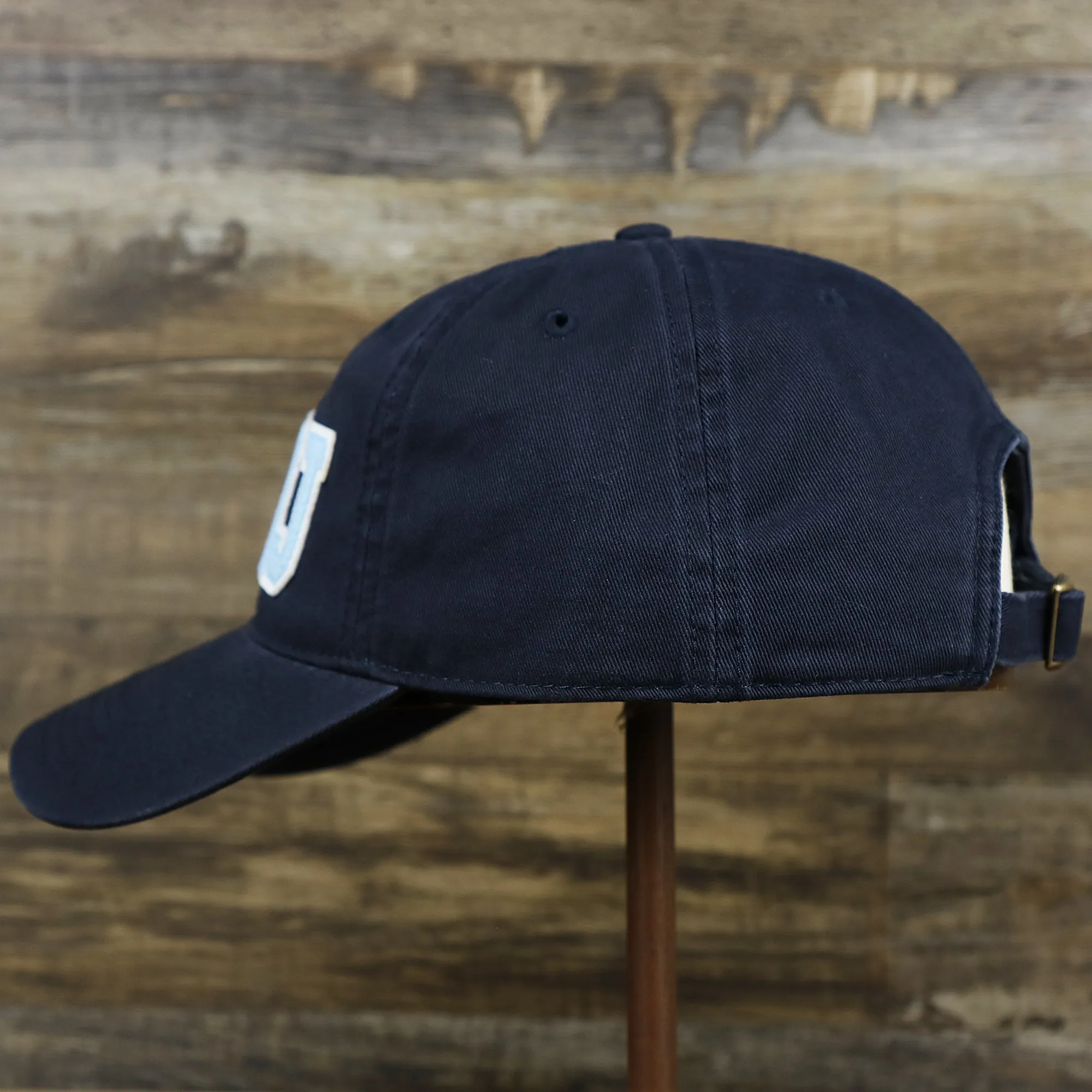 Light Blue OCNJ Wordmark Dad Hat | Navy Blue Dad Hat