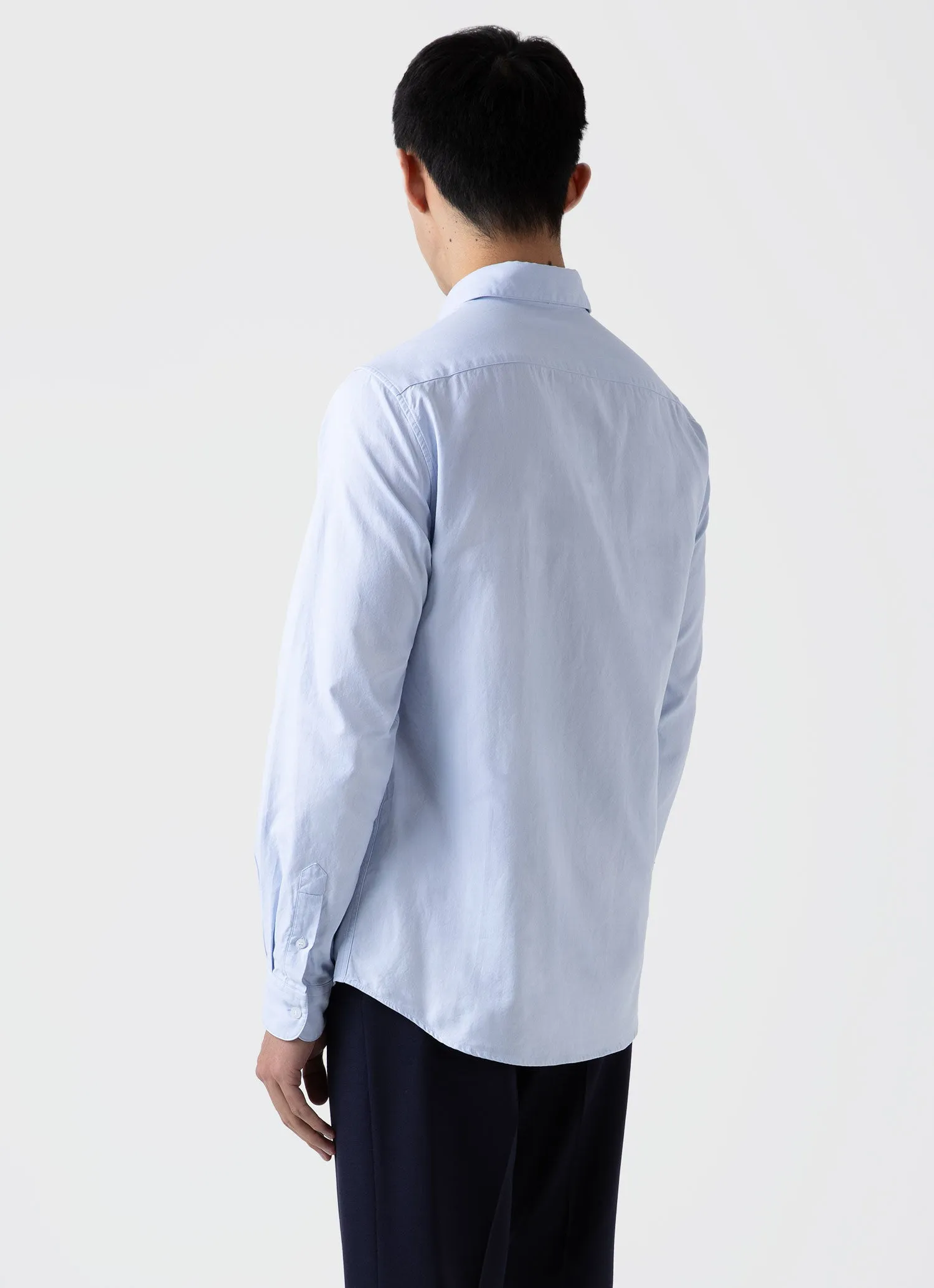 Light Blue Oxford Shirt for Men