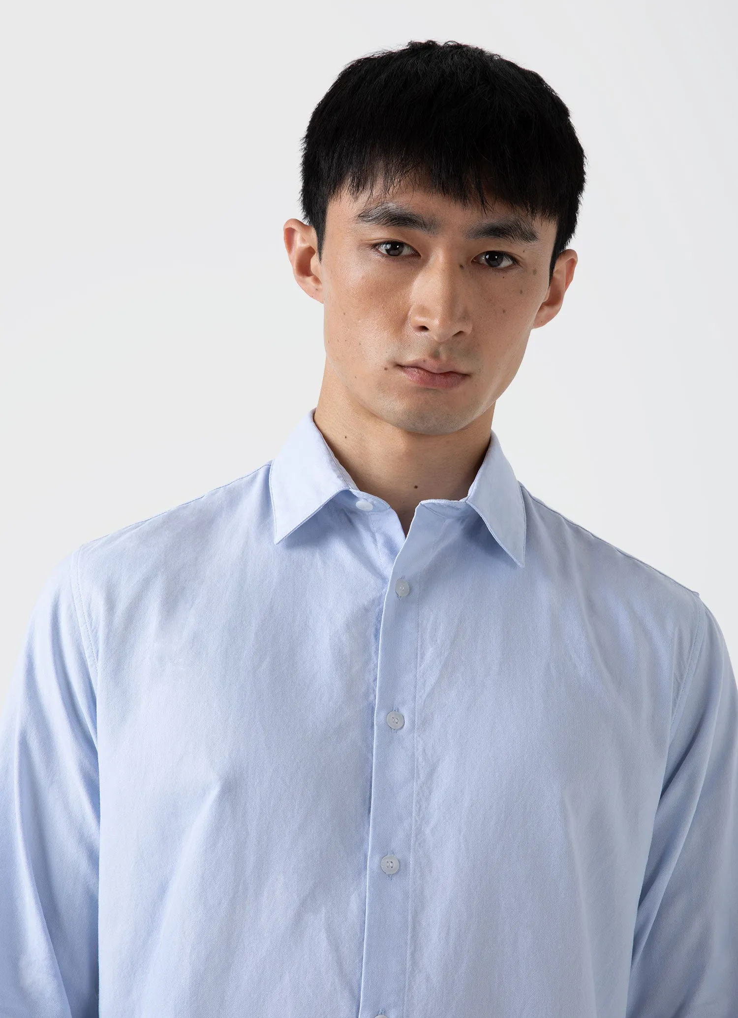 Light Blue Oxford Shirt for Men