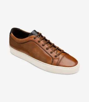 Loake Dash Leather Sneakers Chestnut -Shop Now