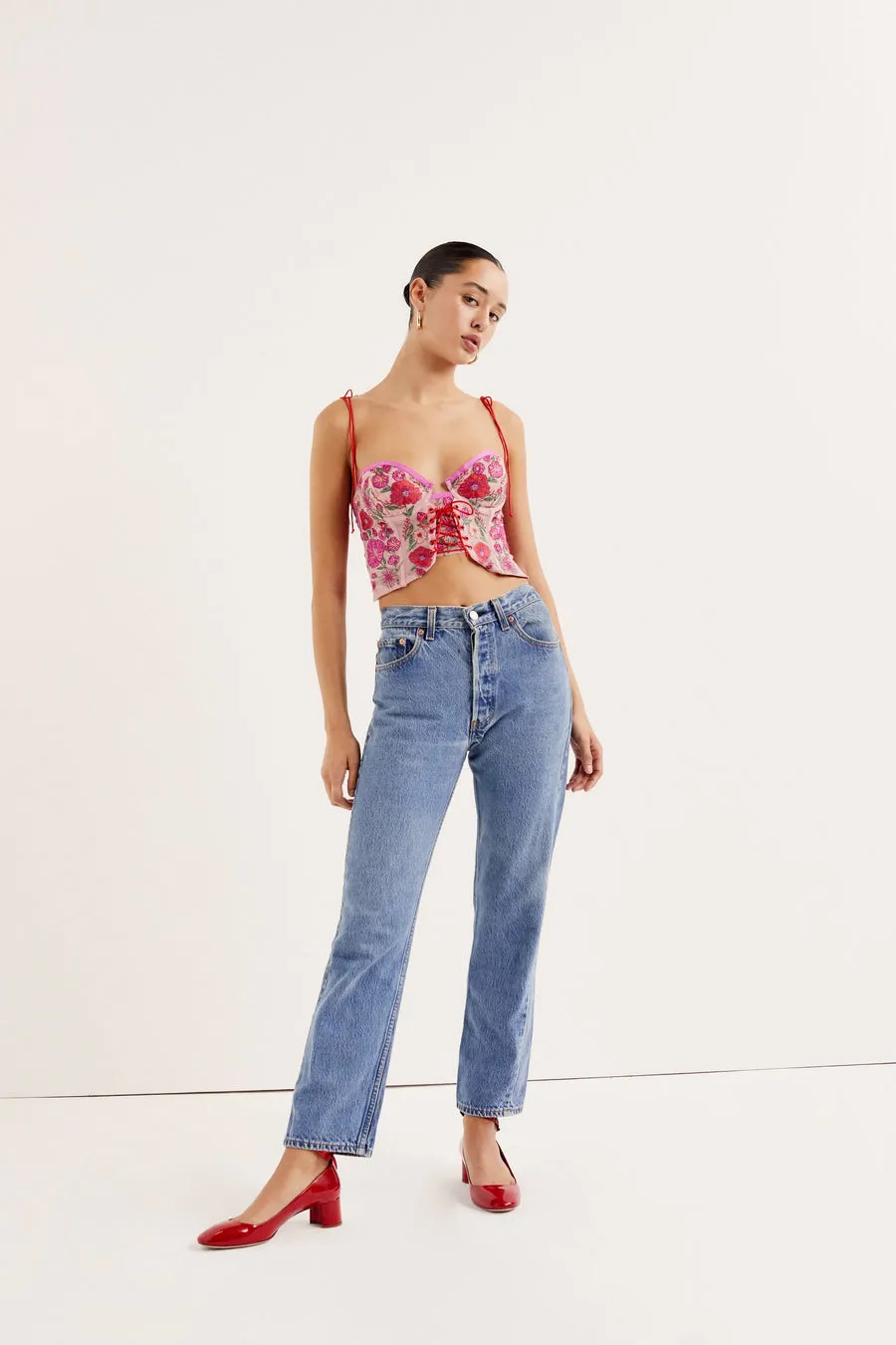 Love and Lemons Kaylee Crop Top